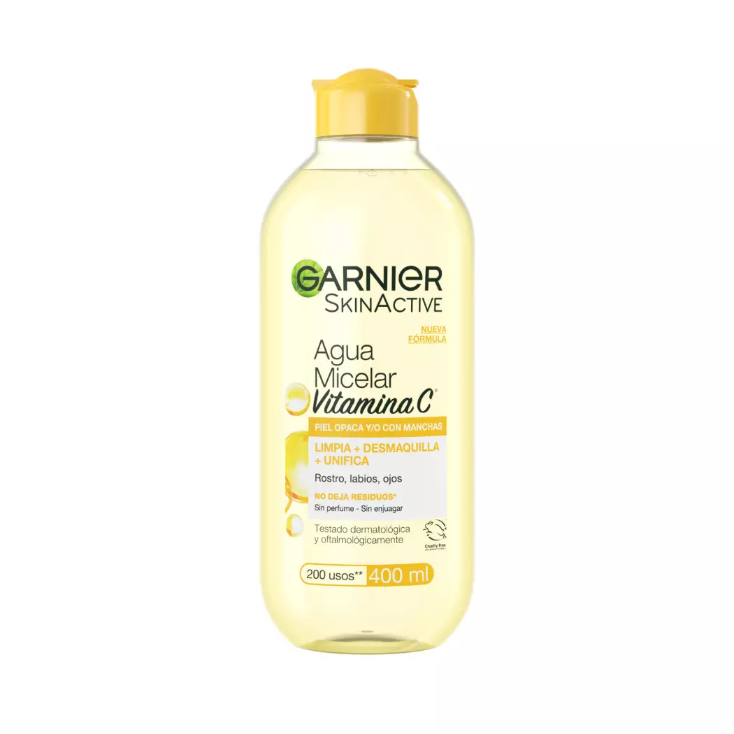 Agua Micelar con Vitamina C, Limpiador Facial - Imagen 2