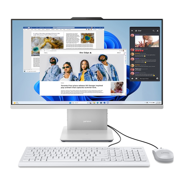 All in One Lenovo IdeaCentre AIO 27IRH9, i7-13620H, 16GB, 1TB SSD, 27", W11