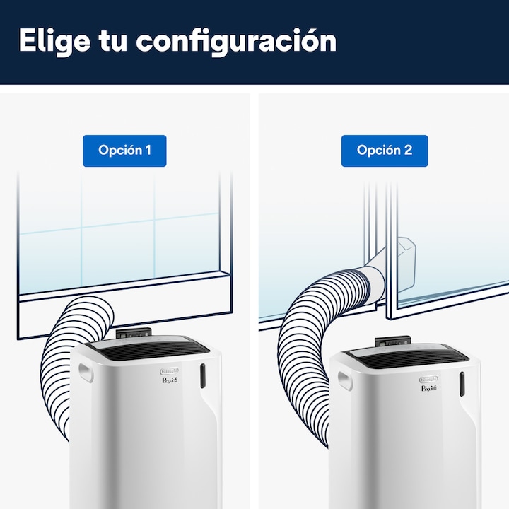 Aire acondicionado portátil Pingüino De' Longhi con 2.450 frig/h - PAC EM90 Silent - Imagen 5