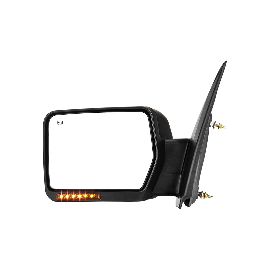Espejo retrovisor manual para Honda Civic, negro texturizado - Imagen 2