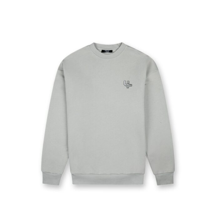 Suéter unisex de algodón grueso de gran tamaño color ladrillo - Imagen 3