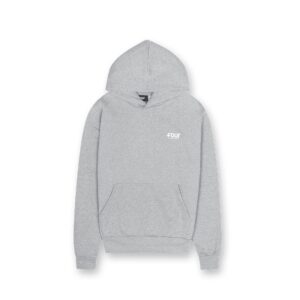 Sudadera con capucha holgada bordada Athletics - Gris claro