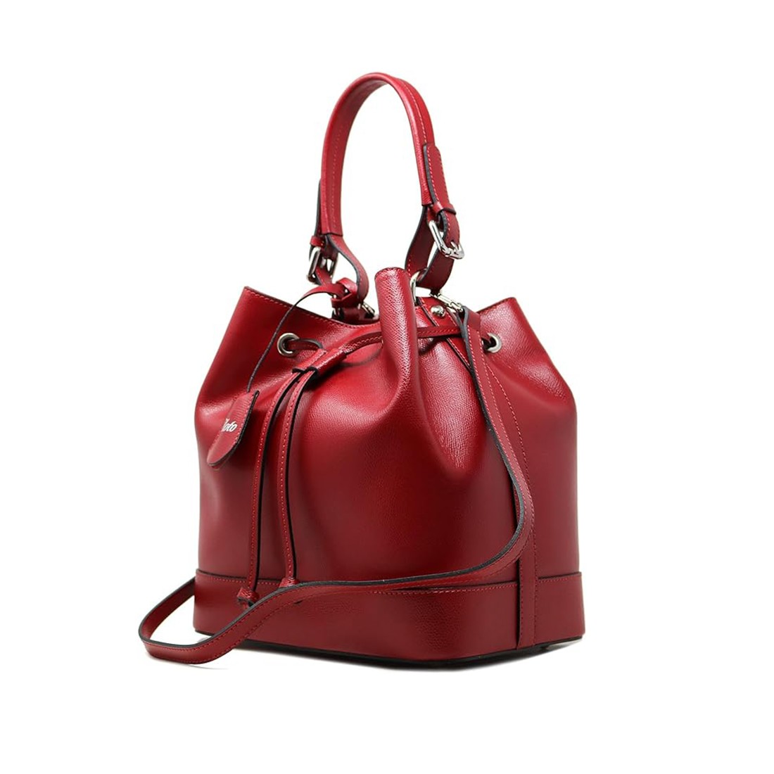 Capucines de piel LV Taurillon rojo - Imagen 2