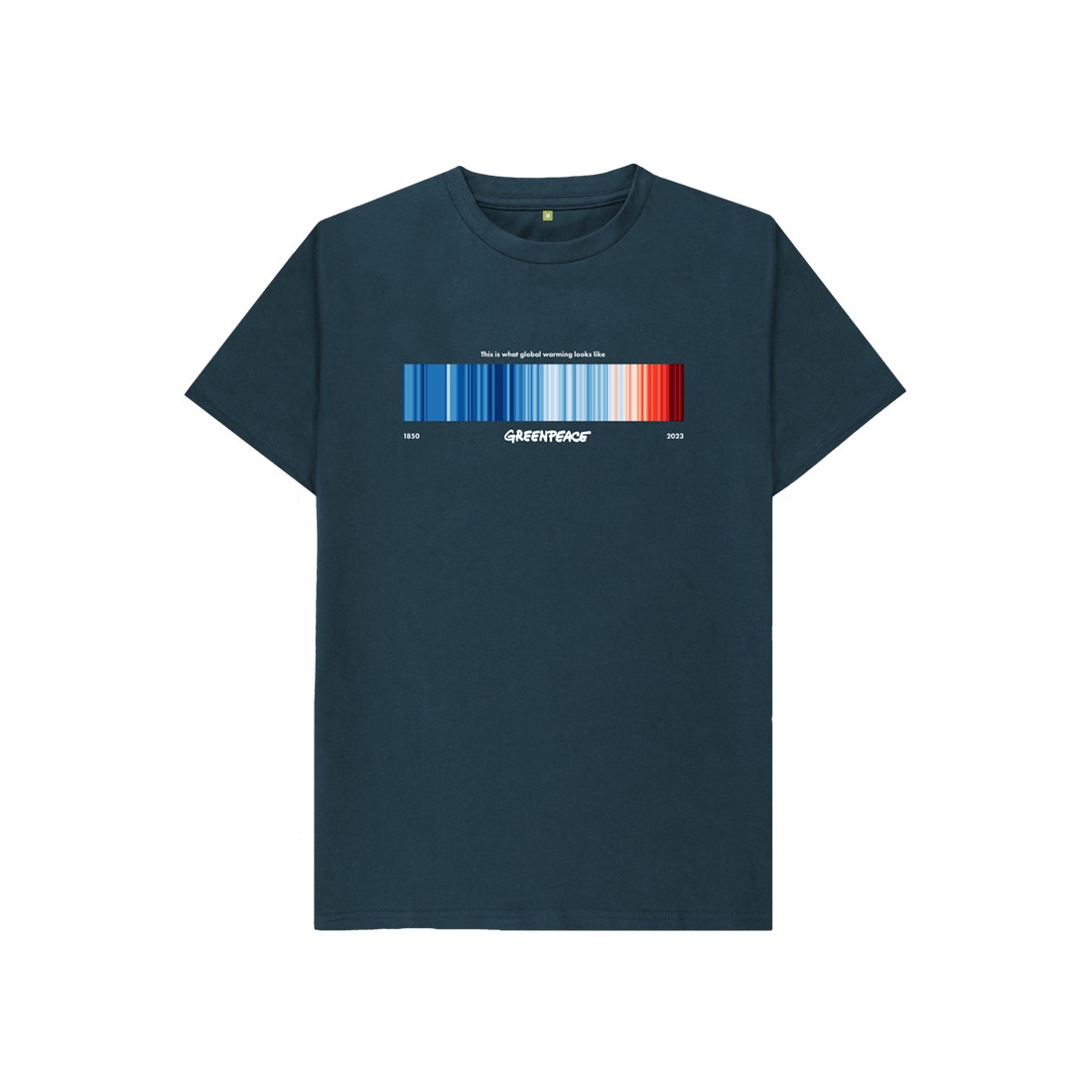Camiseta clásica de rayas de corte regular para hombre de Verkstad