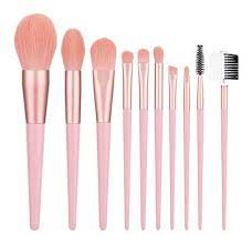 Pinceles de maquillaje para aplicar sombra de ojos, rubor, corrector y base - Imagen 3