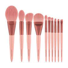 Pinceles de maquillaje para aplicar sombra de ojos, rubor, corrector y base - Imagen 2