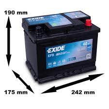 Batería de 12 voltios para Smart Car Fortwo Exide Marathon Max - Imagen 6