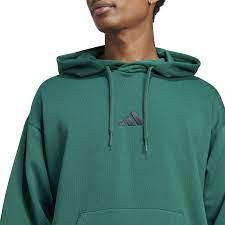 Sudadera con capucha holgada bordada de atletismo - Imagen 3