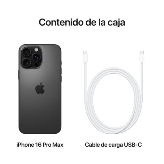 Apple iPhone 16 Pro Max 256GB Titanio Negro Libre - Imagen 7