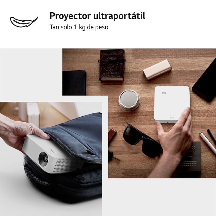 Proyector LG CineBeam PF510Q, 120", Full HD, 450 ANSI Lumen, Smart TV WebOS 5.0 - Imagen 5