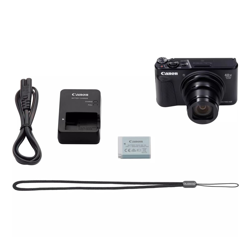 Canon PowerShot SX740 HS Lite Edition Negro - Imagen 3